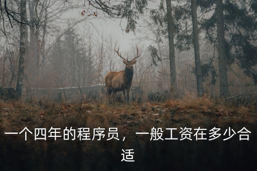 南通程序員工資一般多少,一般工資在多少合適