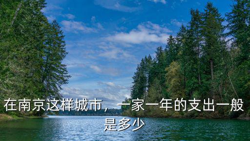 在南京生活一年有多少錢,在南京一個三口之家開支多少