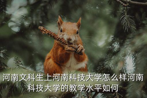 文科生去河南科技大學怎么樣,河南科技大學怎么樣