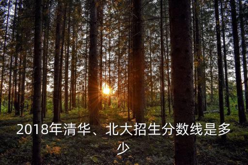 2018年清華北大宿遷多少,2018年清華