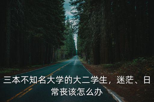 河南的三本學(xué)生怎么辦,三本不知名大學(xué)的大二學(xué)生
