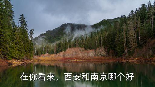 在你看來(lái)，西安和南京哪個(gè)好