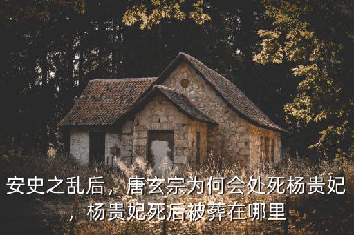 四川楊貴妃葬在哪里,楊貴妃死后被葬在哪里