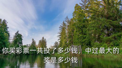 你買彩票一共投了多少錢，中過最大的獎是多少錢