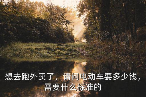 南京租電動車跑外賣一個月多少錢,請問電動車要多少錢