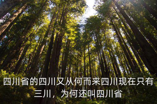 四川的川峽四路在哪里,四川的版圖有多大