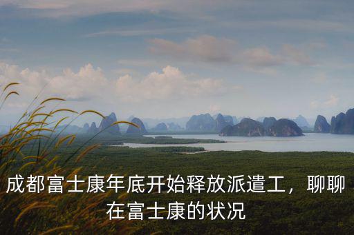 成都富士康年底開(kāi)始釋放派遣工，聊聊在富士康的狀況