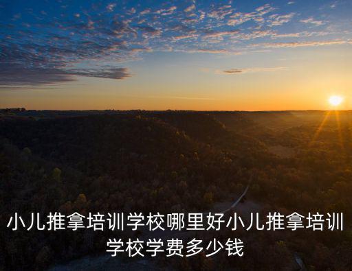 達州哪里小兒推拿比較好,小兒推拿培訓學校哪里好