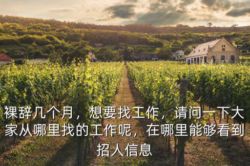 成都大邑縣哪里在招聘信息,在哪里能夠看到招人信息