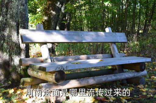 河南燴面是哪里流傳過(guò)來(lái)的