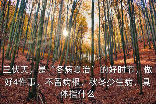 冬病夏治鄭州哪里最好,是冬病夏治的好時節