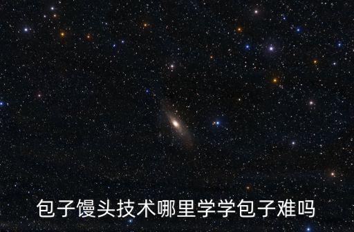 包子饅頭技術哪里學學包子難嗎