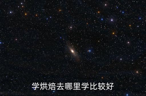 學(xué)烘焙去哪里學(xué)比較好
