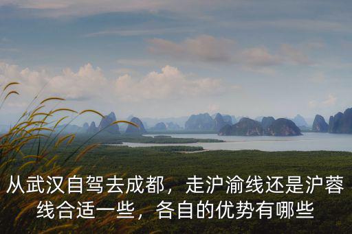從武漢自駕去成都，走滬渝線還是滬蓉線合適一些，各自的優(yōu)勢(shì)有哪些