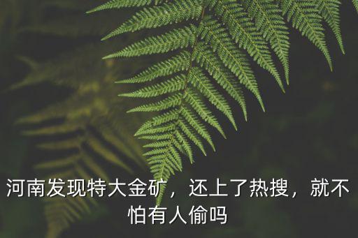 河南在哪里發現金礦,河南發現30噸特大金礦