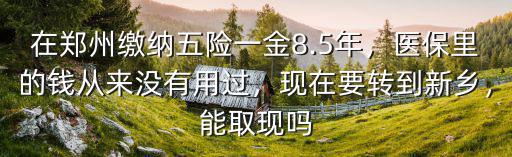 鄭州的五險一金怎么轉到新鄉,現在要轉到新鄉