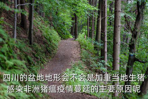 四川的盆地地形會不會是加重當地生豬感染非洲豬瘟疫情蔓延的主要原因呢