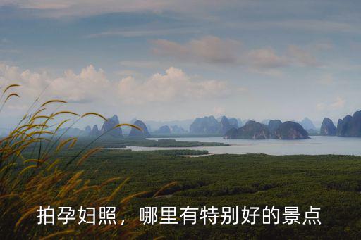 拍孕婦照，哪里有特別好的景點