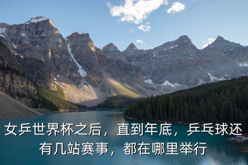 鄭州市乒乓球比賽在哪里舉行,都在哪里舉行