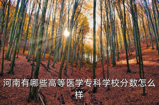 河南醫學院高等專科學校在哪里,河南醫學高等專科學校怎么樣