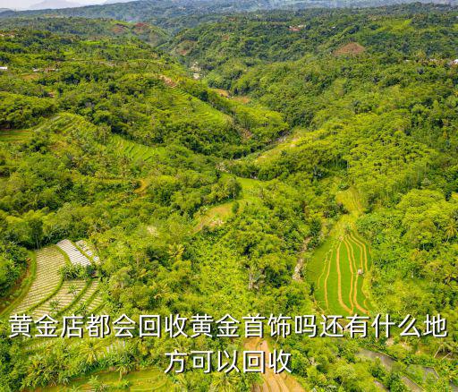 黃金店都會回收黃金首飾嗎還有什么地方可以回收