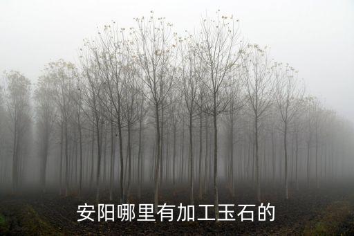 安陽哪里有做手工的,安陽哪里有加工玉石的