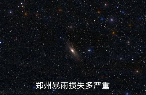 河南暴雨損失多少錢,河南暴雨損失最大的是哪類人