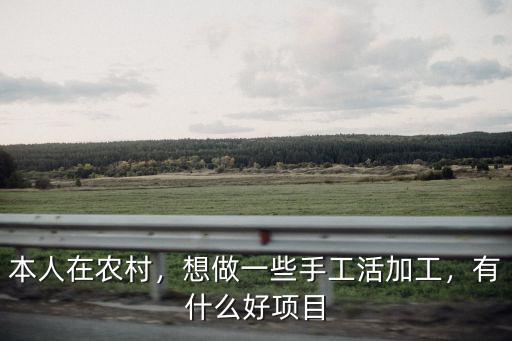 廣元哪里有手工加工,想做一些手工活加工