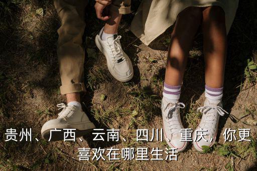 貴州、廣西、云南、四川、重慶，你更喜歡在哪里生活