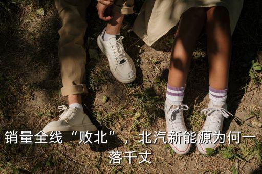 銷量全線“敗北”，北汽新能源為何一落千丈