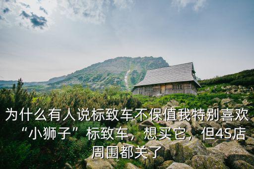 為什么有人說標致車不保值我特別喜歡“小獅子”標致車，想買它，但4S店周圍都關了