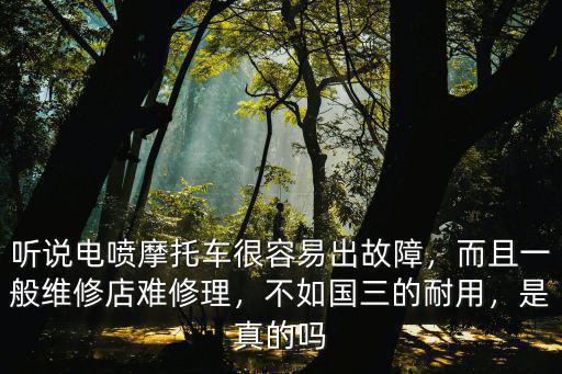 瀘州哪里能修電噴摩托車,電噴摩托車的普及