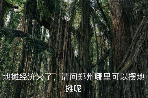地攤經(jīng)濟(jì)火了，請問鄭州哪里可以擺地攤呢