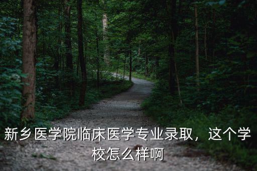 新鄉醫學院醫學專業怎么樣,新鄉醫學院麻醉學專業怎么樣