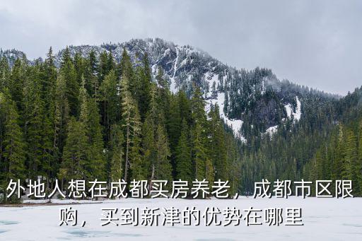 成都新津區哪里買房最好,成都新津和綿陽買房哪里好