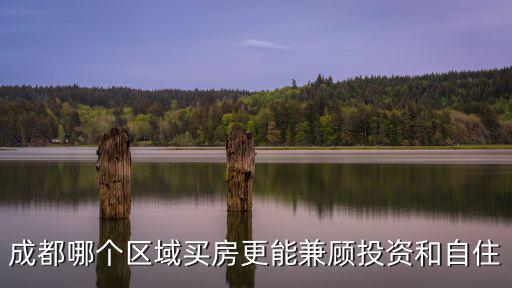 成都的房子哪里最適合投資,成都外環哪里房子適合投資