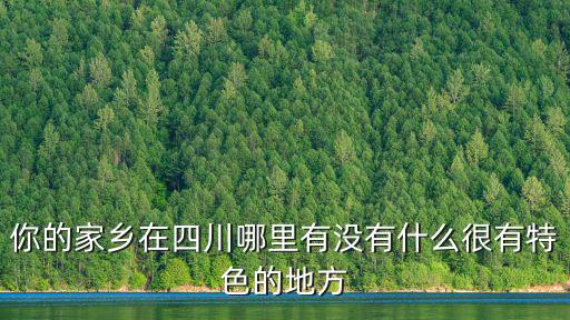 你的家鄉在四川哪里有沒有什么很有特色的地方