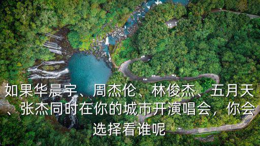 如果華晨宇、周杰倫、林俊杰、五月天、張杰同時在你的城市開演唱會，你會選擇看誰呢