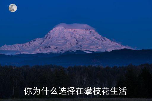 攀枝花在重慶哪里,你為什么選擇在攀枝花生活