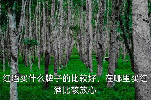 遂寧紅酒哪里買,在哪里買紅酒比較放心