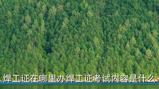 眉山焊工證在哪里考,焊工證在哪里辦