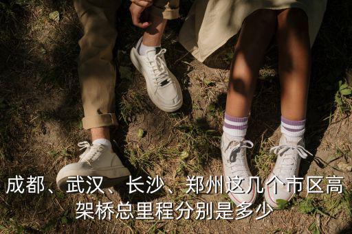 成都、武漢、長沙、鄭州這幾個市區高架橋總里程分別是多少