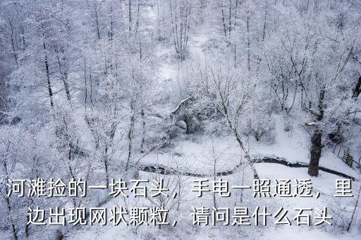 南充附近哪里有撿石頭的河灘,河灘撿的一塊石頭