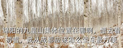 綿陽在哪里看雪,綿陽哪里觀賞銀杏比較好