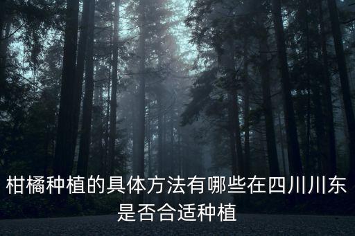 四川柑橘種植技術人才哪里找,四川種植的柑橘品種多