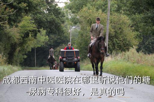 成都西南中醫醫院在哪里聽說他們的糖尿病專科很好，是真的嗎