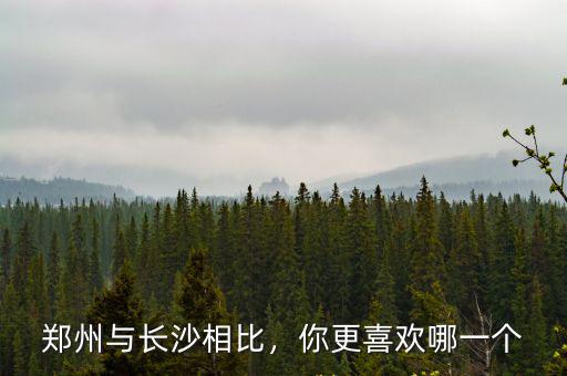 長沙 鄭州怎么選,鄭州與長沙相比