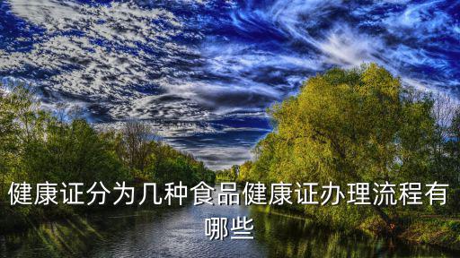 濮陽食品健康證在哪里辦理流程,食品健康證辦理流程有哪些