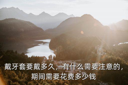 安慶戴牙套要多少費用,帶牙套要多少錢