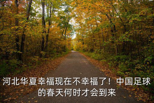 河北華夏幸福足球1年多少錢,河北華夏幸福現(xiàn)在不幸福了